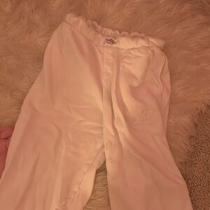 Boys lie white sweats